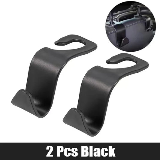 1/2/4Pcs Universal Auto Seat Headrest Hook Storage Hanger Car Vehicle Back Seat Organizer Holder Clip Car Interior Accessories