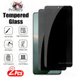 Protetor de Tela Anti Spy para Xiaomi, Privacidade Vidro Temperado, Redmi Note 13, 12, 11, 10 Pro,12S, 11S, Redmi 13C, 12C, 10A, 9A, 8A, PCes 2
