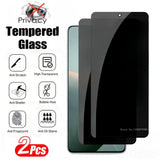 Protetor de Tela Anti Spy para Xiaomi, Privacidade Vidro Temperado, Redmi Note 13, 12, 11, 10 Pro,12S, 11S, Redmi 13C, 12C, 10A, 9A, 8A, PCes 2