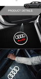 Audi A3 A4 B8 8P 8V A6 C7 A5 Q5 B7 B6 B9 SLINE QUTTRO RS Q3 Q7 S3 S4 S5 S6 S8 Car Door Welcome Light Led HD Projector Lamp