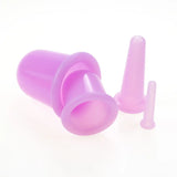 4-Piece Set Silicone Vacuum Cupping Set Cupping Cups Cans Suction Cup Therapy Back Body Detox Massage Anti Cellulite