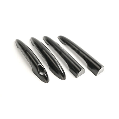 Black For Mini Cooper One D S JCW R55 Clubman 4Doors 2007-2014  Door Handle Covers Stickers Car-Styling Exterior Accessories