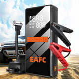 New 150PSI Air Pump Car Battery Emergency Boosters 1200A Car Jump Starter Power Bank Portable Starting Device Car Starter