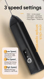 Electric Milk Frother USB Rechargeable Handheld Egg Beater 3 Speeds Foam Maker Mixer Coffee Drink Frothing Wand Foamer Kitchen