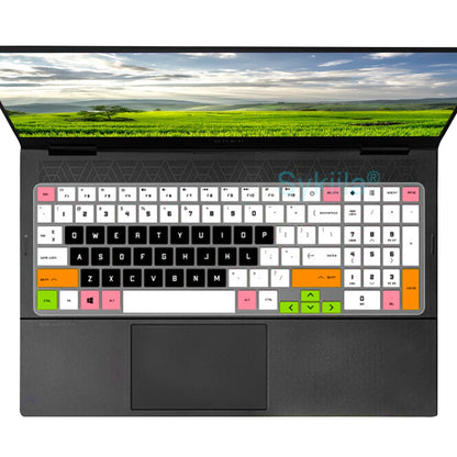 Funda de teclado para HP Victus 16, 15, 16t, 15t, 16z, 15z, 16-d, funda protectora de silicona, accesorios para portátiles gaming de 15.6 y 16.1 pulgadas (2023)