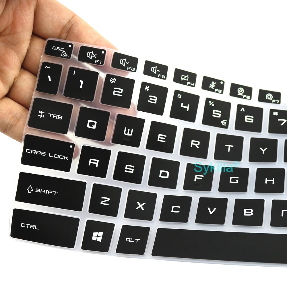 Funda de teclado para HP Victus 16, 15, 16t, 15t, 16z, 15z, 16-d, funda protectora de silicona, accesorios para portátiles gaming de 15.6 y 16.1 pulgadas (2023)