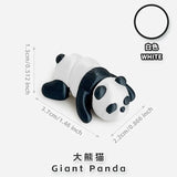 10/50pcs 3D Printed Simulation Toys Mini Animal Model Home Ornament  Cartoon Figure Birthday Gift Sets Decompression Kid Toy