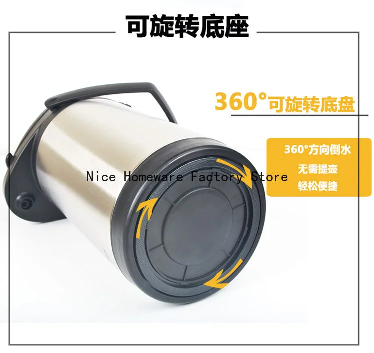 Stainless steel hot water bottle thermos vacuum insulation warm pot Inox Coffee Carafe Thermal Termo para mate carrafa termica