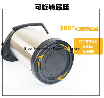 Stainless steel hot water bottle thermos vacuum insulation warm pot Inox Coffee Carafe Thermal Termo para mate carrafa termica