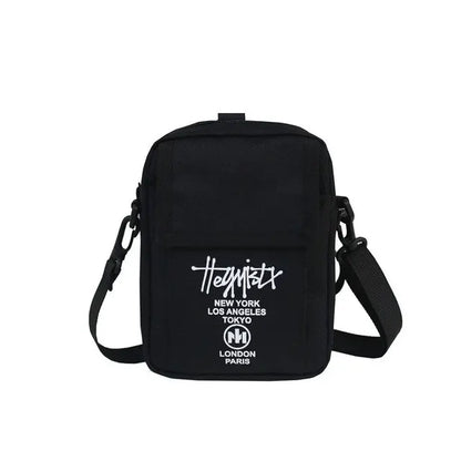 STUY Street Hip Hop Shoulder Slung Cell Phone For Teenagers Japanese Classic Small Magazine Bag 