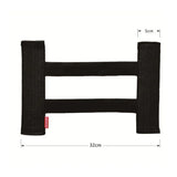 Car Back Rear Trunk Storage Mesh Fixed Straps Car Interior Organizer Extinguisher Storage Net Seat Back Fixing Bag