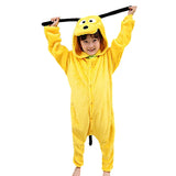 Cartoon Kigurumi For Children Kids' Animal Onesie Pajamas Dog Wolf Dragon Dinosaur Halloween Carnival One-piece Costume Homewear