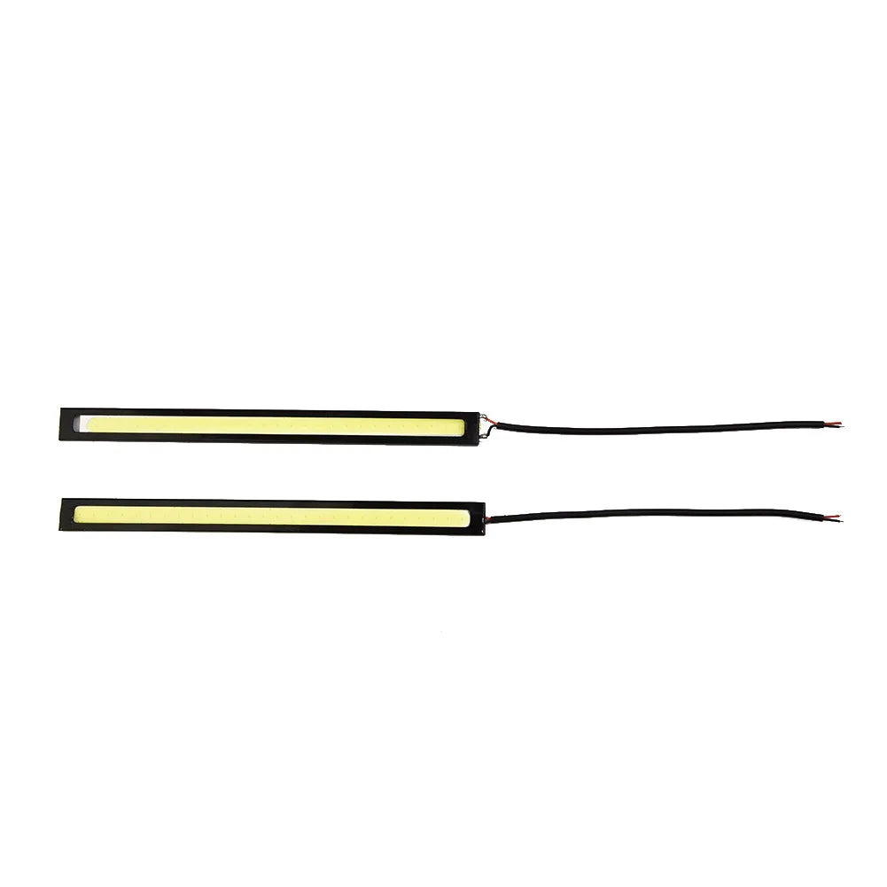 2X Slim LED Bar 17cm LED Light Bar Work Light Waterproof For Driving Offroad Boat Car Tractor Truck 10-12v COB