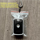 Wireless PIR Infrared Thermal Alarm Remote Control Outdoor Camping Anti-Animal Alarm Human Detection Sensor