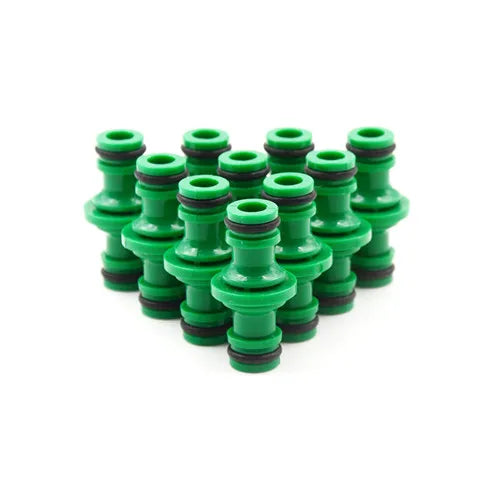 Conector rápido de 5 piezas para manguera de jardín de 1/2 pulgada, para manguera de jardín, conector de agua de lavado, reparación de juntas, accesorios de tubería