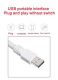 USB 18LEDs Direct Plug Portable Lamp Notebook Computer Lamp Eye Protection Student Study Reading Available Night Light Lighting