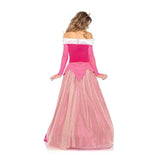 2025 Adult Costume Women Deluxe Pink Sleeping Beauty Princess Aurora Gorgeous costume For Halloween Party Fancy Dress