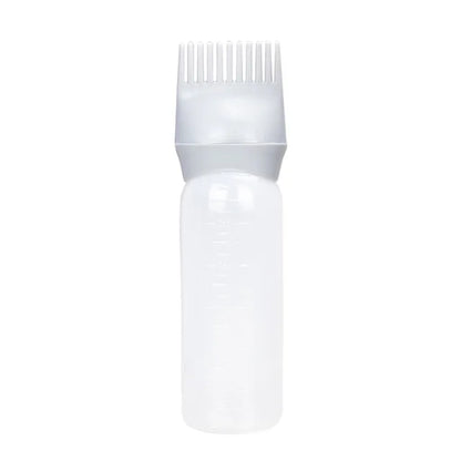 Aplicador do couro cabeludo portátil, pente líquido, raízes do cabelo, massagem médica, crescimento do cabelo, óleo de soro, Nourish, 4 cores, 60oz