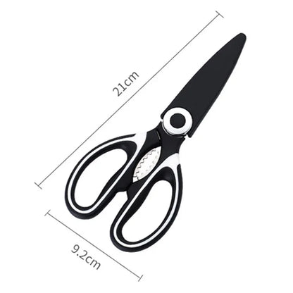 Heavy Duty Kitchen Scissors Multifunctional Dishwasher Safe Meat Poultry and General Purpose Scissors Stainless Steel Utility