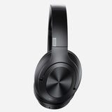 Wireless headphones QERE E80 Earphone bluetooth 5.3 ANC Noise Cancellation Hi-Res Audio Over the Ear Headset 70H 40mm Driver2.4G