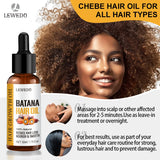 Óleo de Batana Lewedo Naturals – Crescimento Acelerado do Cabelo para Homens e Mulheres – Óleo de Batana Puro – Nutrição e Brilho – Cuidado Capilar Saudável – Combate à Queda