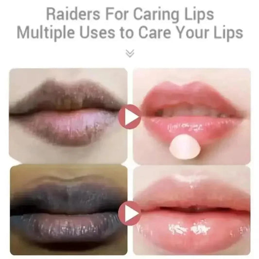 Bálsamo labial para eliminar las ojeras, aclara rápidamente los labios rosados, exfoliante, atenúa las líneas de expresión, piel muerta, hidratante, productos coreanos para el cuidado de la belleza y la salud.