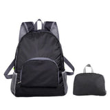 Unisex Foldable Backpack Travel Bag Lightweight Shoulder Backpacks Portable Outdoor Hiking Camping Sport Climbing Organizer Bags