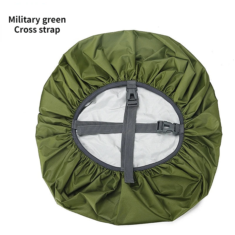 New Hot Rain Cover For Backpack 35L 45L 60L Waterproof Bag Tactical Outdoor Camping Hiking Climbing Cross buckle Dust Raincover