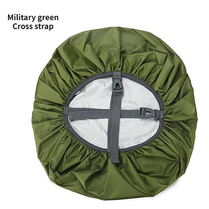 New Hot Rain Cover For Backpack 35L 45L 60L Waterproof Bag Tactical Outdoor Camping Hiking Climbing Cross buckle Dust Raincover