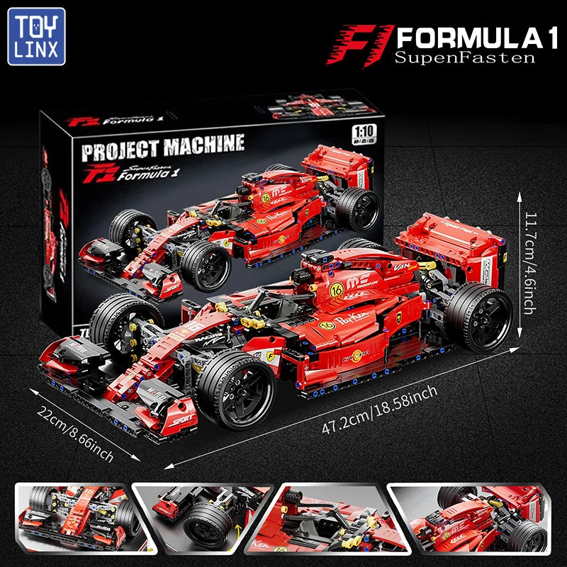ToylinX RC Race Cars Building Sets Building Blocks Car Cool Collectible Model Car Kits Toys Christmas Gift