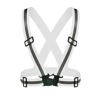 Highlight Reflective Straps Night Running Riding Clothing Vest Adjustable Safety Vest Elastic Band For Adults and Children