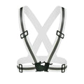 Resaltar correas reflectantes correr de noche ropa de montar chaleco chaleco de seguridad ajustable banda elástica para adultos y niños