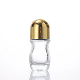 30/50ml Thick Glass Roller Bottle Empty Essential Oil Roll On Bottles Leak Proof Massage Roller Ball Refillable Bottle Container