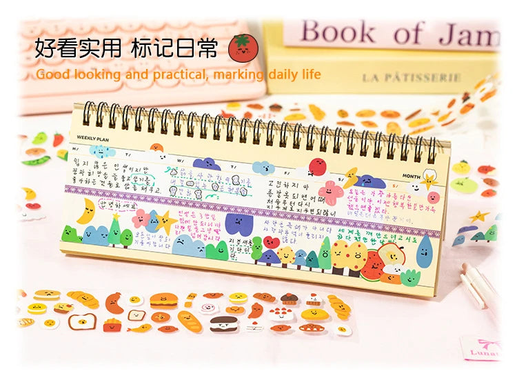 1Pc Sign In Mood Series Washi Tape Kawaii Paper Decorative Collage Adhesive DIY Scrapbooking Hand Made Masking Child Stationery