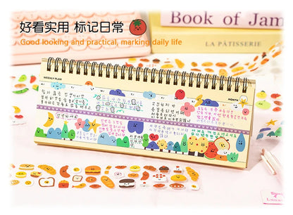 1Pc Sign In Mood Series Washi Tape Kawaii Paper Decorative Collage Adhesive DIY Scrapbooking Hand Made Masking Child Stationery