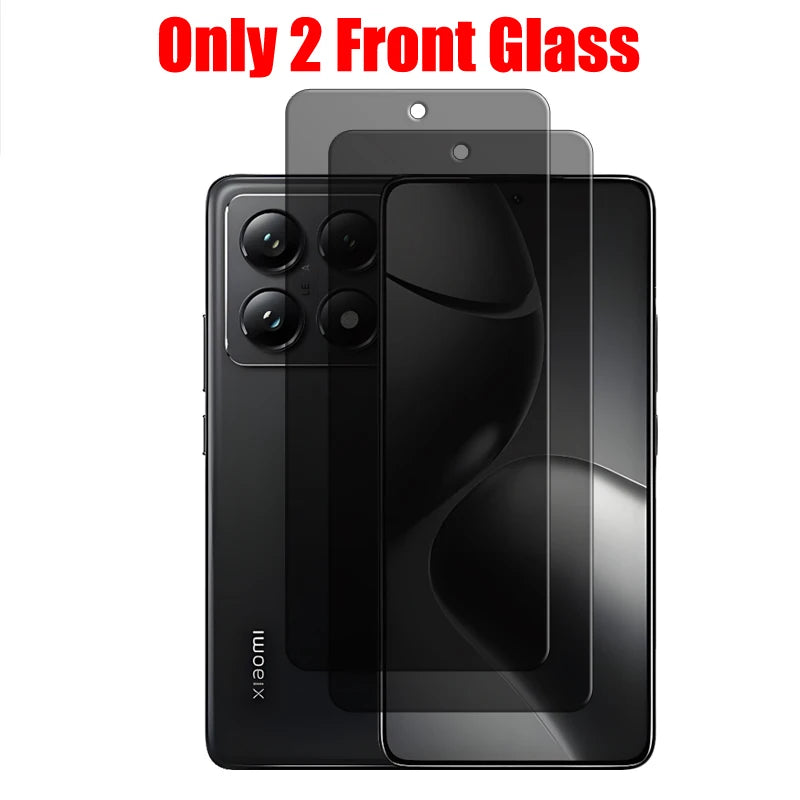 For Xiaomi 14T Pro Glass For Xiaomi 14T 14 T Pro Tempered Glass Anti Peep Privacy Screen Protector For Xiaomi 14T Lens Film