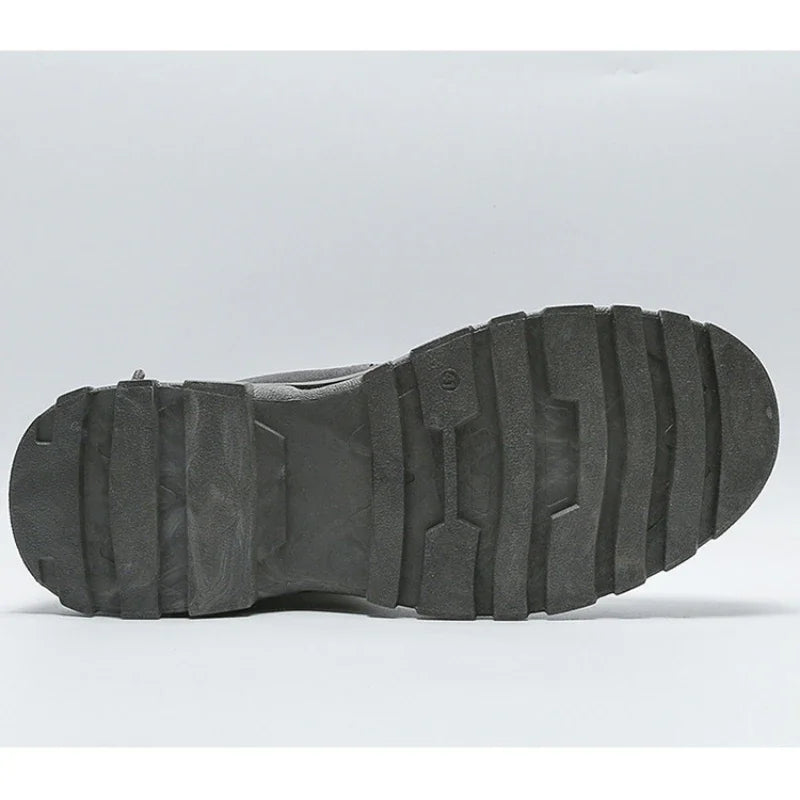 Men's Boots Tactical Combat Boots for Men Outdoor Hiking Winter Shoes Lightweight Non-Slip Men's Desert Ankle Boots Bota