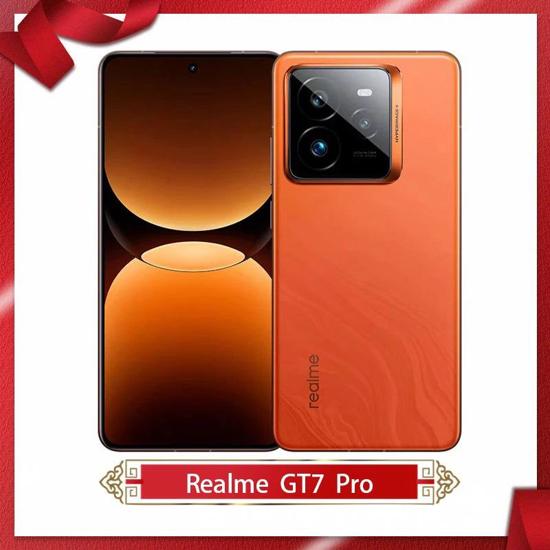 Realme GT7 Pro 5G desbloqueado, Snapdragon 8 Elite, pantalla Eco² de 6,78 pulgadas, 120 Hz, 50 MP, 6500 mAh, 120 W, carga rápida OTA, NFC.