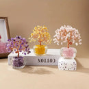 Natural Crystal Fortune Tree Feng Shui Tree of Life Decor  Home/Office Decoration, Housewarming/Wedding/Birthday GiftHousewarmin