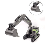 Juguetes para niños, tractor de aleación, excavadora, buldózer, grúa en miniatura, camión, modelo de vehículo agrícola de ingeniería fundido a presión, regalos para niños