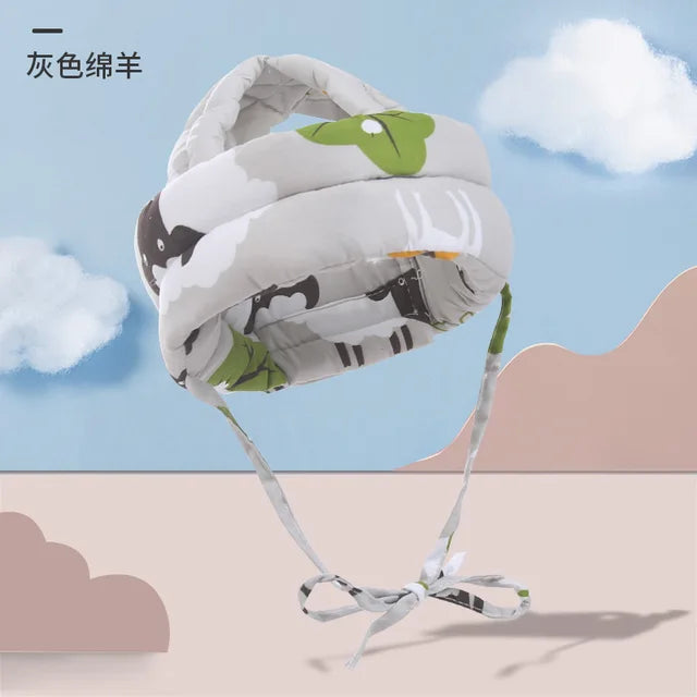 Casco de seguridad para bebés, protección para la cabeza, almohadilla anticaídas para niños pequeños, casco para aprender a caminar 