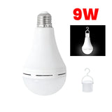 Rechargeable Hanging LED Bulb Outdoor Camping Lamp, Powerful Home Emergency Light, 7W, 9W, 12W, 15W 