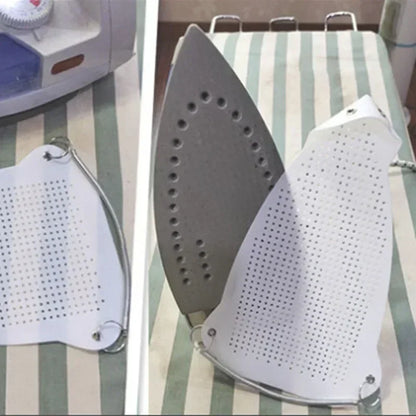 Funda para zapata de planchado. Funda de tela para zapata de planchado. El protector de la placa de plancha protege la suela de su plancha para un uso duradero.