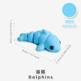 10/50pcs 3D Printed Simulation Toys Mini Animal Model Home Ornament  Cartoon Figure Birthday Gift Sets Decompression Kid Toy