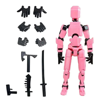 Robot multiarticular movible Shapeshift 2.0, maniquí impreso en 3D, 13 figuras de acción, juguetes para niños, adultos, juegos para padres e hijos.