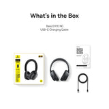 Fone de Ouvido Sem Fio Baseus EH10 NC ANC com Cancelamento de Ruído Híbrido Adaptativo de 45dB, Hi-Res LDAC, Bluetooth 6.0 e 80 Horas de Autonomia