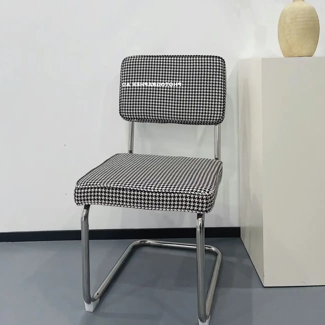 Mid-Century Modern Dining Chairs with Metal Frame, Multiple Styles Leisure chair for Kitchen, Living Room, Office , Muebles
