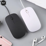 Ratón con cable neutro de 2,4 GHz y cable USB, ergonómico, ultrafino, para PC, portátil, ordenador de negocios y oficina, 1,2 m, superventas.
