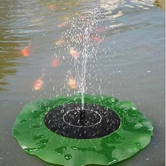 Mini Solar Water Fountain Pool Pond Waterfall Fountain Garden Decoration Outdoor Bird Bath Solar Powered Fountain Floating Water