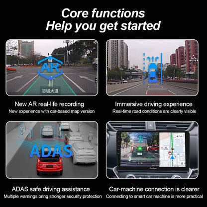 For Android Multimedia Player 1920*1080P Dashcam ADAS Mini Car DVR Camera HD Car Camera Auto Digital Video Recorder Dash Cam